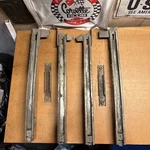 Corvette C3 Late 69-82 Door Glass Window Guide Tracks Left Lh & Rh Right Gm Oem. Fixed Price $55.00.