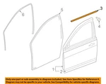 Chrysler Oem 07-17 Compass Front Door Components-belt W'strip 5074714AI. Fixed Price $121.34.