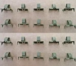 25 Nos Door/quarter Channel Clips! For Mopar Nash Hudson Studebaker Packard Etc. Fixed Price $42.00.