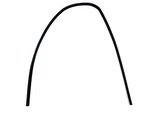 Fits 51-54 Chevy Gmc C/k Truck Pickup Replaces Oe 3695445 Door Window Seals G1. Fixed Price $44.99.