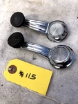 Early C3 Corvette Window Crank Knobs Black. Fixed Price $22.50.