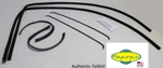 47 48 49 59 Chevy Gmc 2-DOOR Truck Window Felt Fuzzies Rubber Seal 6 Pc Kit. Fixed Price $265.99.