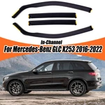 In-channel For Mercedes-benz GLC300 X253 2016-2022 Window Visors Vent Deflector. Fixed Price $54.94.