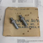 Austin Healey Sprite Mg Midget Nos Window Regulator Stop (sold As Pair). Fixed Price $14.00.