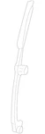 Genuine Honda Sash Door (lower) (front) 72270-S9V-A01. Fixed Price $30.23.