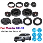 For Mazda CX-90 Door Rubber Seal Strips Weather Draft Wind Noise Reduction Kit. Fixed Price $60.16.