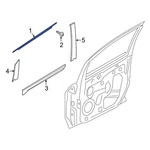 Ford Ecosport 2018-2022 CN1Z7421453H Front Left Door Belt Molding. Fixed Price $39.16.