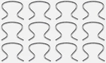 (12PCS) Door/window Crank Handle Clips! Ford Mercury Classic Car Truck Etc. Fixed Price $19.00.