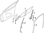 Genuine Subaru Run Channel 63527SL000. Fixed Price $64.09.