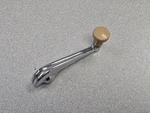 Nice Used Original Genuine Porsche 356A Double Hump Chrome Window Crank. Fixed Price $85.00.
