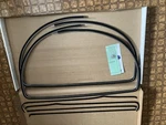 47 48 49 59 Chevy Gmc 2-DOOR Truck Window Felt Fuzzies Rubber Seal 6 Pc Kit. Fixed Price $195.00.