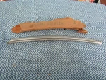 Nos 1970 Ford Mustang Boss 429 Mach Fastback Lh Door Window Glass Channel Strip. Fixed Price $299.99.