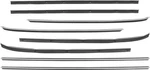 1969-70 Impala; Window Felt/belt Line Weatherstrip Set; 4 Door Station Wagon;. Fixed Price $194.99.