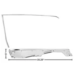 1965 1966 Mustang Coupe Door Window Glass Frame Kit Left Driver Side - 3614RA. Fixed Price $283.95.