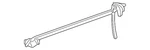 Genuine Audi Belt Weather-strip 4M8-837-480-F. Fixed Price $135.51.