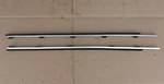 Genuine Bmw E30 2 Door Coupe Inner Waist Rail Strip Chrome Weather L&r Oem. Fixed Price $295.00.