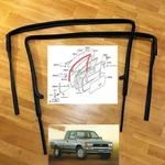 88-97 For Toyota Hilux LN85 Pickup Truck Door Window Glass Run Channel Felt Seal. Fixed Price $104.00.