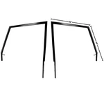 1966 1977 Bronco Door Window Bolt Frames Pair Right & Left Side 2 Pcs. Fixed Price $459.99.
