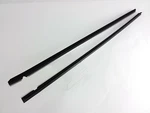 Mercedes Inner Window Brushes, Front Pair, New Oem R107 C107. Fixed Price $447.70.