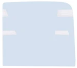 1951-55 Chevrolet Pickup Door Window Glass Tinted Green Right Left New Dii. Fixed Price $51.89.