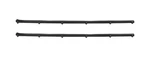 1979-1986 Ford Mustang Outer Door Beltline Rubber Weatherstrips Seals Pair Lh Rh. Fixed Price $54.10.
