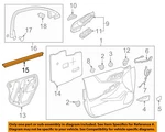 Gm Oem 16-24 Malibu Front Door Interior Trim-belt W'strip 22987626. Fixed Price $130.82.