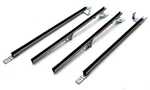 New 4-PIECE Lower Glass Run Channel Set 1966-77 Ford Bronco Door Guide Seal. Fixed Price $169.99.