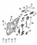 Genuine Mopar 2014-2024 Jeep Cherokee Door Glass Channel Rear Left 68227427AA. Fixed Price $32.39.