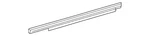 Genuine Toyota Door Window Belt Weatherstrip 68171-0C050. Fixed Price $61.85.