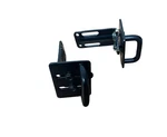 Leer All Glass Rear Door Strikers W/bracket And Hardware # 77544-BC. Fixed Price $38.50.