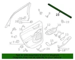 Ford Oem 2020-2023 Escape Rear Right Inner Door Weatherstrip LJ6Z7825860E Nip. Fixed Price $31.11.