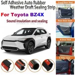 Door Rubber Seal Strips Weather Draft Windnoise Reduction Kit For Toyota BZ4X. Fixed Price $59.98.