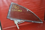 1960 1961 Ford Starliner Quarter Window Frame & Glass 1/4 Panel Trim Right Pass. Fixed Price $275.00.