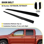 Front Lh+rh Outer Weatherstrip Door Belt Fit Chevrolet Colorado 2012-22 52106631. Fixed Price $142.49.