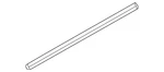 Genuine Nissan Door Window Belt Weatherstrip 82835-5MP0A. Fixed Price $129.63.