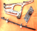 Gtx Coronet Charger Quarter Glass Mounting Frame 2838432 Track Roller Channel. Fixed Price $213.49.