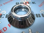 1952-1953 Buick Vent Crank Handle Chrome Trim Escutcheon. Fixed Price $17.50.