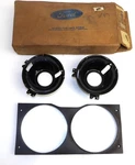 1967 1968 Mercury Cougar XR7-G Gt-e 6.5L Nos Lh Head Lamp Door Bucket Kit. Fixed Price $299.00.