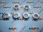 1942-1951 Buick 4-DOOR, Handle, Window & Vent Crank Chrome Escutcheons. Fixed Price $69.50.