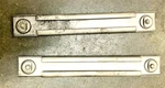 1951 Chevy Window Regulator Tracks Rear Door Passenger & Driver Station Wagon. Fixed Price $95.00.