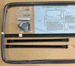 1949 1950 1951 Ford Rear Quarter Window Glass Felt Kit Anti Rattlers Tudor Sedan. Fixed Price $59.95.