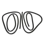 Brothers Trucks DFS7391 Door Weatherstrip Set - Pair. Fixed Price $61.05.