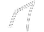 Genuine Nissan Run Weather-strip 82331-5RB1A. Fixed Price $58.72.