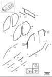 Volvo 31424368 Door Window Belt Weatherstrip. Fixed Price $25.79.