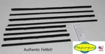 1964 Pontiac Tempest 2-DOOR Sedan Window Felt Fuzzies Rubber Seal 8 Pc Kit. Fixed Price $219.99.