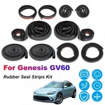 For Genesis GV60 Q Door Rubber Seal Strips Weather Draft Windnoise Reduction Kit. Fixed Price $64.00.