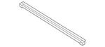 Genuine Mitsubishi Belt Weather-strip 5727A553. Fixed Price $95.16.