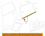 Honda Oem 16-22 Pilot Rear Door Exterior Trim-belt Molding 72950TG7A02. Fixed Price $86.96.