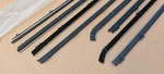 New 1967 1968 1969 Plymouth Barracuda Window Sweep Belt Weatherstrip Catwhiskers. Fixed Price $135.00.