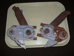 1968 1969 1970 1971 1972 Chevelle Gto 442 Gs Rear 1/4 Window Regulators Pair Oem. Fixed Price $50.00.